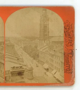 St James Cathedral Toronto Canada James Esson Preston Stereoview - Picture 1 of 4