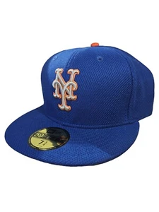 New Era 59Fifty Hat New York Mets Alternate 2 On Field Cap Royal Blue 7 3/4 - Picture 1 of 5