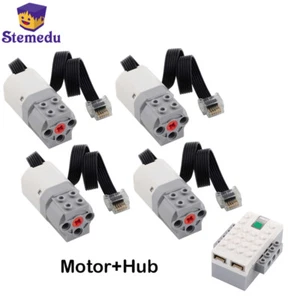 1/2/4pcs Power Functions Parts the WE-DO2.0 MEDIUM MOTOR Building Blocks 45303  - Picture 1 of 7