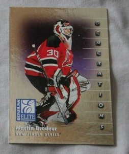 1997-98 Donruss Elite Martin Brodeur New Jersey Devils #137 Hockey Card