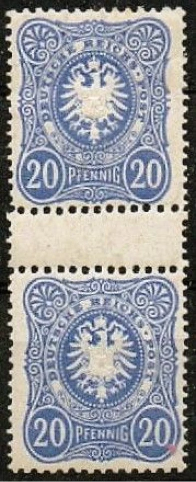 German Reich 1880 ☀  20pf  Mi. 42  ☀ mint lightly  hinged (*) - Image 1 of 2