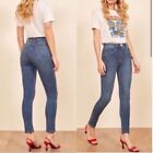 Reformation Jeans JEANS taille 29 femme grande taille denim bleu maigre Syracuse 8222