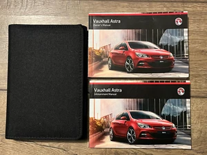 VAUXHALL ASTRA OWNERS MANUAL AND WALLET 2009-2015 **FREE POSTAGE** - Picture 1 of 1