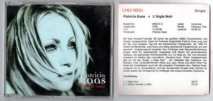 Patricia Kaas Maxi-CD L'AIGLE NOIR © 1998 Columbia 3-track incl. promo sheet - Foto 1 di 2