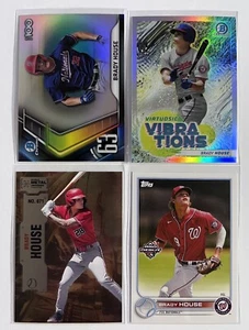 Brady House Lot 2022 Bowman Chrome Virtuosic Vibrations Metal Universe Nationals - Picture 1 of 5