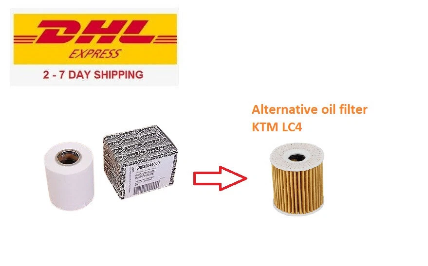 Filtro de aceite KTM Element motor Lc4 350 400 540 58038044000 alternativo Foto 1 de 1