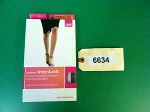 Mediven Sheer and Soft Medical Compression Stocking NATURAL Medium (CALF)#6634 - Picture 1 of 6