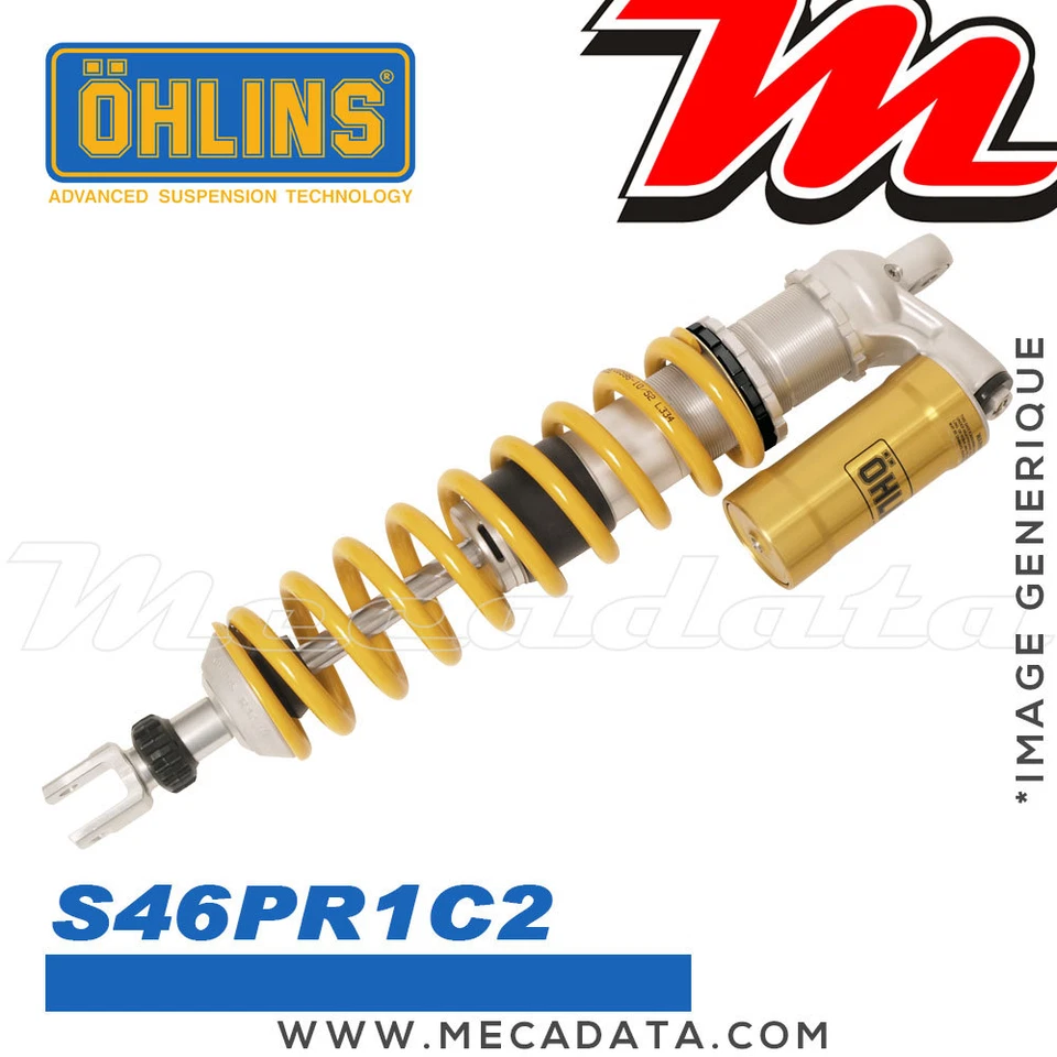 Amortisseur Ohlins YAMAHA WR 250 R (2008) YA 8820 MK7 (S46PR1C2) Foto 1 de 1