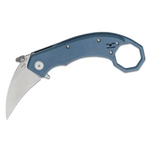 Boker Plus HEL Karambit pocket knife blade hawkbill flipper tactical Grey/black - Picture 1 of 5