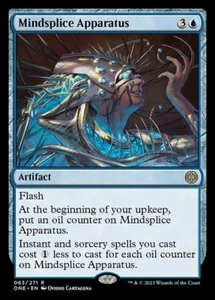 *MtG: MINDSPLICE APPARATUS - Phyrexia: All will be One Rare -magicman-europe* - Bild 1 von 1