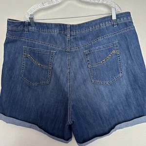 Sonoma Life & Style Jeansshorts - Modern Fit Wandershorts Damen Übergröße 22W - Bild 1 von 14