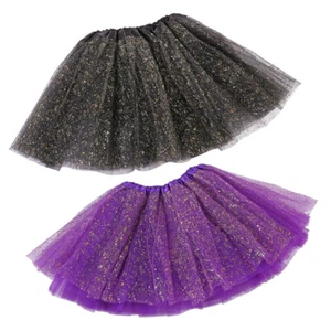 2 Pcs Mesh Tutu Skirt Lace Skirt Girls Tulle Dress Girls Girls Showing Costumes - Picture 1 of 12