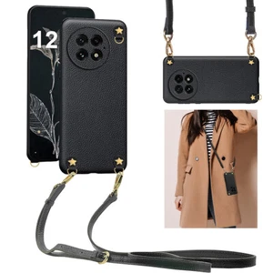 For OnePlus Genuine Leather Magnetic Case with Cowhider Strap Golden Star - Picture 1 of 11
