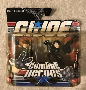 G.I. Joe Combat Heroes Lady Jaye Major Bludd Wave 3 Set Toy Figures Hasbro 2008 - Bild 1 von 12