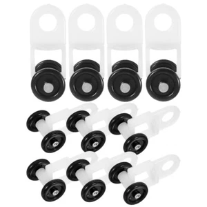 20 Stück Gardinenschiene Riemengabenträger Gleiter Gleiter Rollen System - Bild 1 von 12