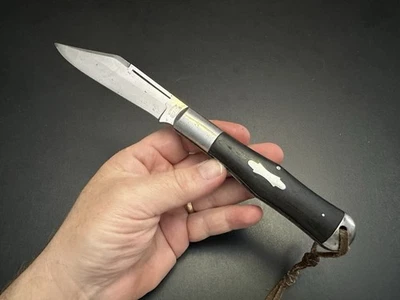 Vintage, E.C. Cuchillo de bolsillo Simmons Keen Kutter, botella de Coca-Cola grande - EE. UU. Foto 1 de 4