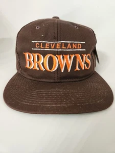 NWT Vintage 90s Cleveland Browns Starter Proline Snapback Hat Cap NFL - Picture 1 of 11