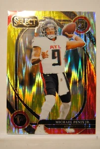 Amortiguador Prizim Panini Select Michael Penix Jr. #235 rojo/amarillo 2024 radiocontrol - Imagen 1 de 2