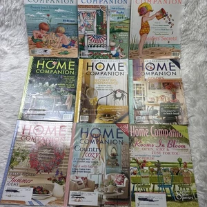 Mary Engelbreit's Home Companion Magazines 1999-2008 LOT of 9 NO PAPER DOLLS - Imagen 1 de 14