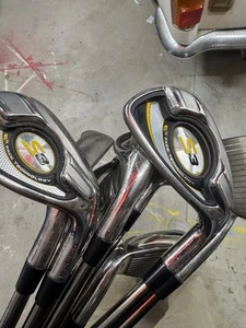 Cobra S3 Iron Set 4-GW, SW recoil 95 x stiff shafts grips new - Picture 1 of 5