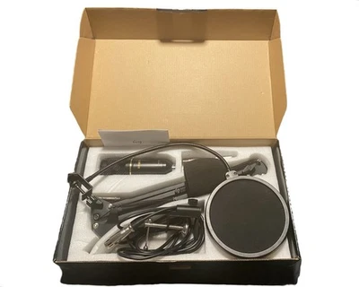 ZINGYOU BM-800  Microphone Bundle (Black And Gold) W XLR M TO F CABLE - Image 1 of 4