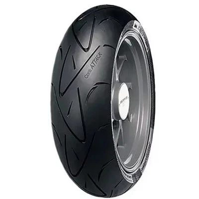 Задняя радиальная шина ContiRace Attack 2 200/55ZR17 78 Вт TL Honda CBR1000RR 05-18 - Изображение 1 из 3