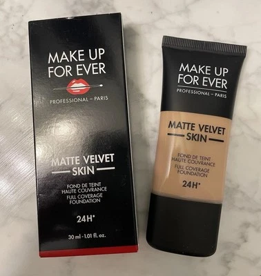 Make Up For Ever Matte Velvet Skin Foundation R260 • Full Coverage 24H • NIB - Image 1 of 2