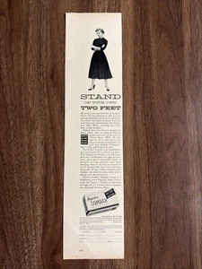 Regular Tampax 1950s Print Ad Women Feminine Hygiene Tampons Health Period  - Picture 1 of 7