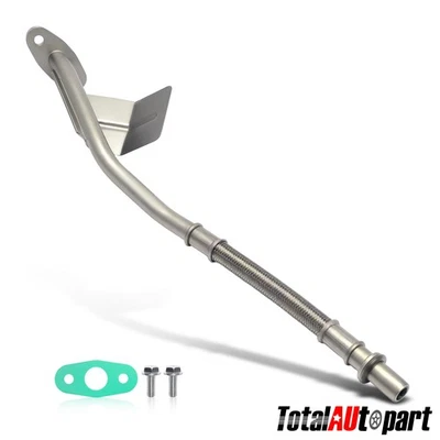 Turbocharger Oil Line for Saab 9-3 2003-2011 DOHC Turbocharged Return 12787669 - Image 1 of 4
