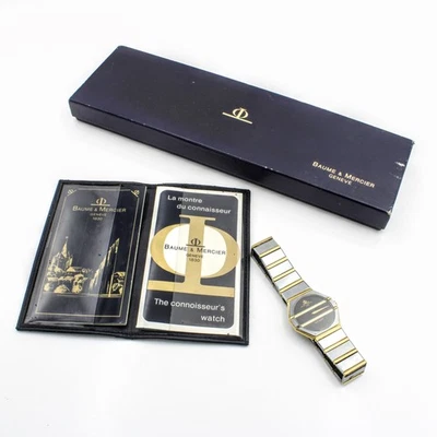 Reloj Pulsera Baume & Mercier Geneve Avant-Garde Dos Tonos Talla 8.25 pulgadas #WB3432-5 Foto 1 de 4