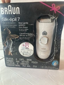 Braun 7-561 Depiladora Silk-epil para Mujer Húmeda y Seca Funciona con Pilas Leer - Imagen 1 de 6