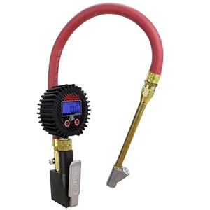 Milton Compact Digital Inflator Gauge 0-255 PSI Straight Head Air Chuck S-531 - Imagen 1 de 6