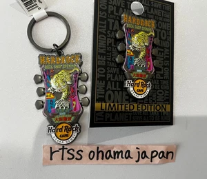 Hard Rock Cafe OSAKA NAMBA apertura edizione limitata spilla apertura con portachiavi - Foto 1 di 5