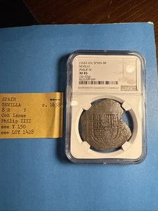 1622-65 Spain 8R Seville Philip 1V Xf45 - Picture 1 of 12