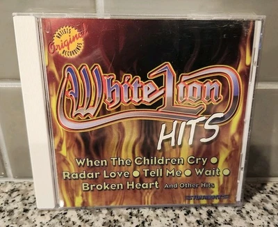 White Lion - Hits (CD) 2000 Very Good Rock Metal 80s Hair Foto 1 de 4