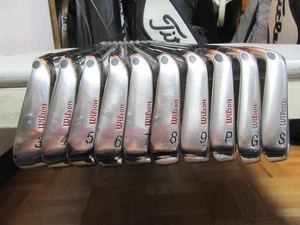 ◼️10pcs◼️ Wilson Staff FS Cr-Mo Set di ferri forgiati 3-9,P,G,S Fat Shaft Cr-Mo R - Foto 1 di 18