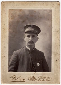 VINTAGE SALVATION ARMY PORTRAIT : WILLIAM MATTHEWS : BOSTON, MA : VINTAGE PHOTO - Picture 1 of 3