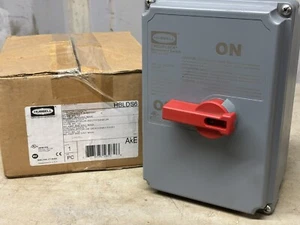 Hubbell HBLDS6 Circuit Lock 60-Amp 600vac Unfused Disconnect Switch - Picture 1 of 1