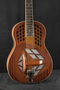 National M-1 Tricone Mahogany Body Round Neck - Picture 1 of 11