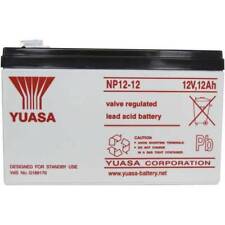 Yuasa NP12-12 12V 12 Ah Batteria al Piombo per UPS - Bianca