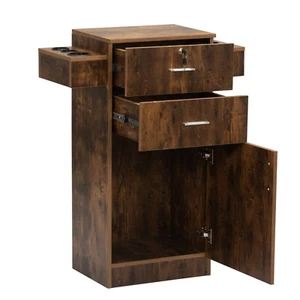 RESHABLE Locking Salon Storage Cabinet for Hair Stylist Barber Salon Equipment - Picture 1 of 12