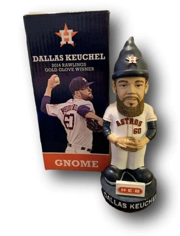 NIB Dallas Keuchel Houston Astros 2015 SGA - 2014 Rawlings Gold Glove Gnome Cover