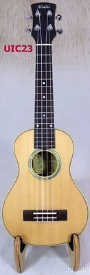 Alulu Solid Spruce top Indian Rosewood wood Concert 23 inch Ukulele UIC23 - Image 1 of 4