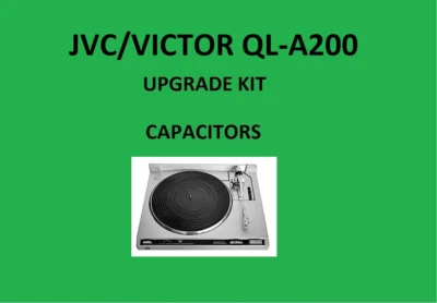 Turntable JVC/VICTOR QL-A200 Repair KIT - all capacitors - Image 1 of 4