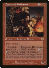 Possessed Barbarian Mtg Torment