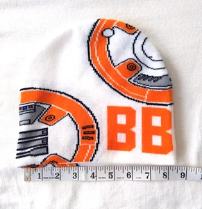 Children's Star Wars BB8 Beanie Knit Cap, One Size, 2018 Star Wars Force Awakens - Picture 1 of 3