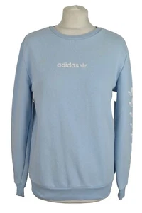 ADIDAS Blue Crewneck Jumper size 13-14Y Boys Pullover Outdoors Outerwear - Picture 1 of 7
