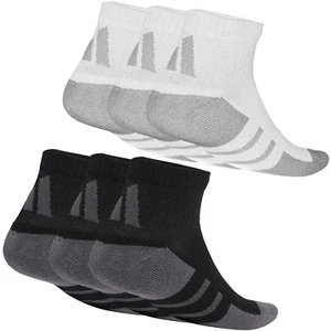 ADIDAS ESSENTIALS CLIMACOOL MENS GOLF ANKLE SOCKS WHITE / MULTIBUY 3 PAIR PACK - Picture 1 of 5
