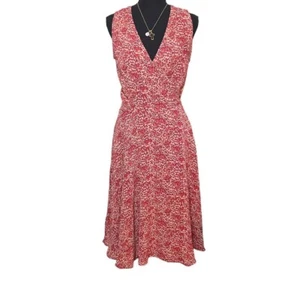 Vintage 90s H&M Wrap Dress, Size 6 - Picture 1 of 8