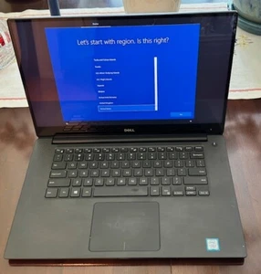 Dell XPS 9560 i7 Core i7-7700H, 2.8GHz, 512 GB SSD, 24GB RAM, Win 10 Pro - Picture 1 of 8
